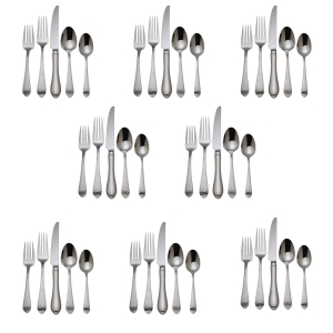 Reed & Barton Hammered Antique 40 Piece Set, Service for 8