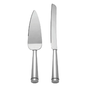 Reed & Barton Luxe Facets 2pc Dessert Set