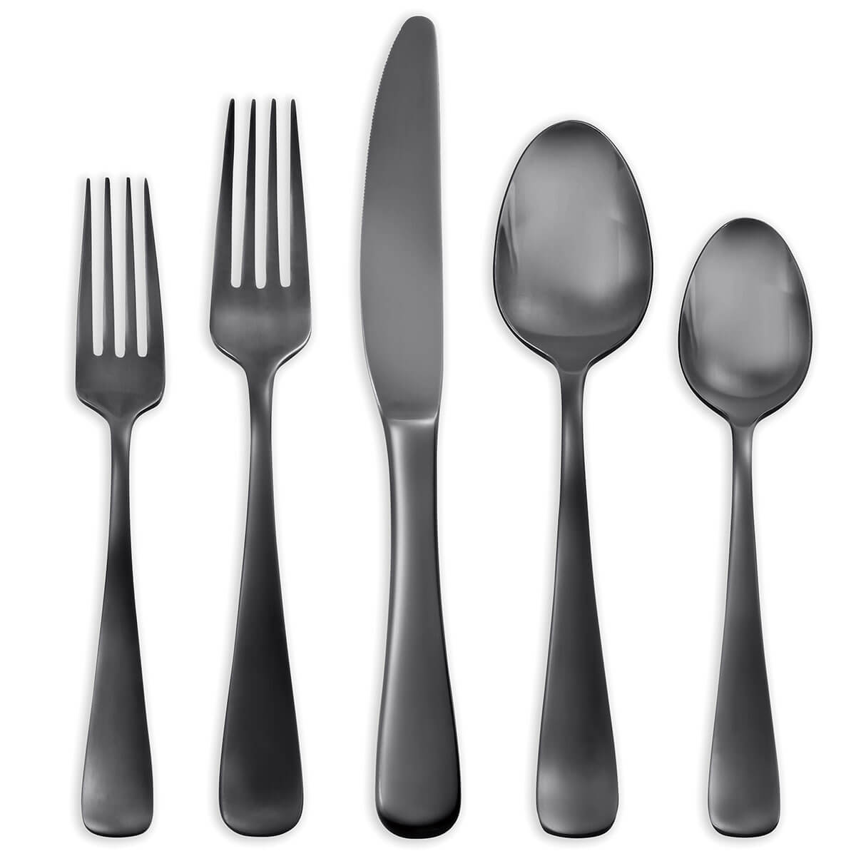 Skandia Opera Black Titanium 20 piece, Service for 4 - LN-SFQ35720CS
