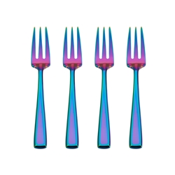 Towle Rainbow Dream Cocktail Forks seafood fork,seafood,pickle fork